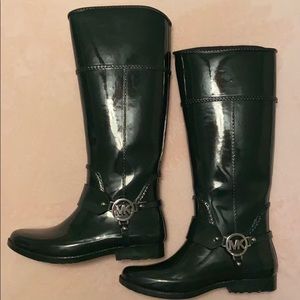 🟢 EUC Michael Kors Rain Boots